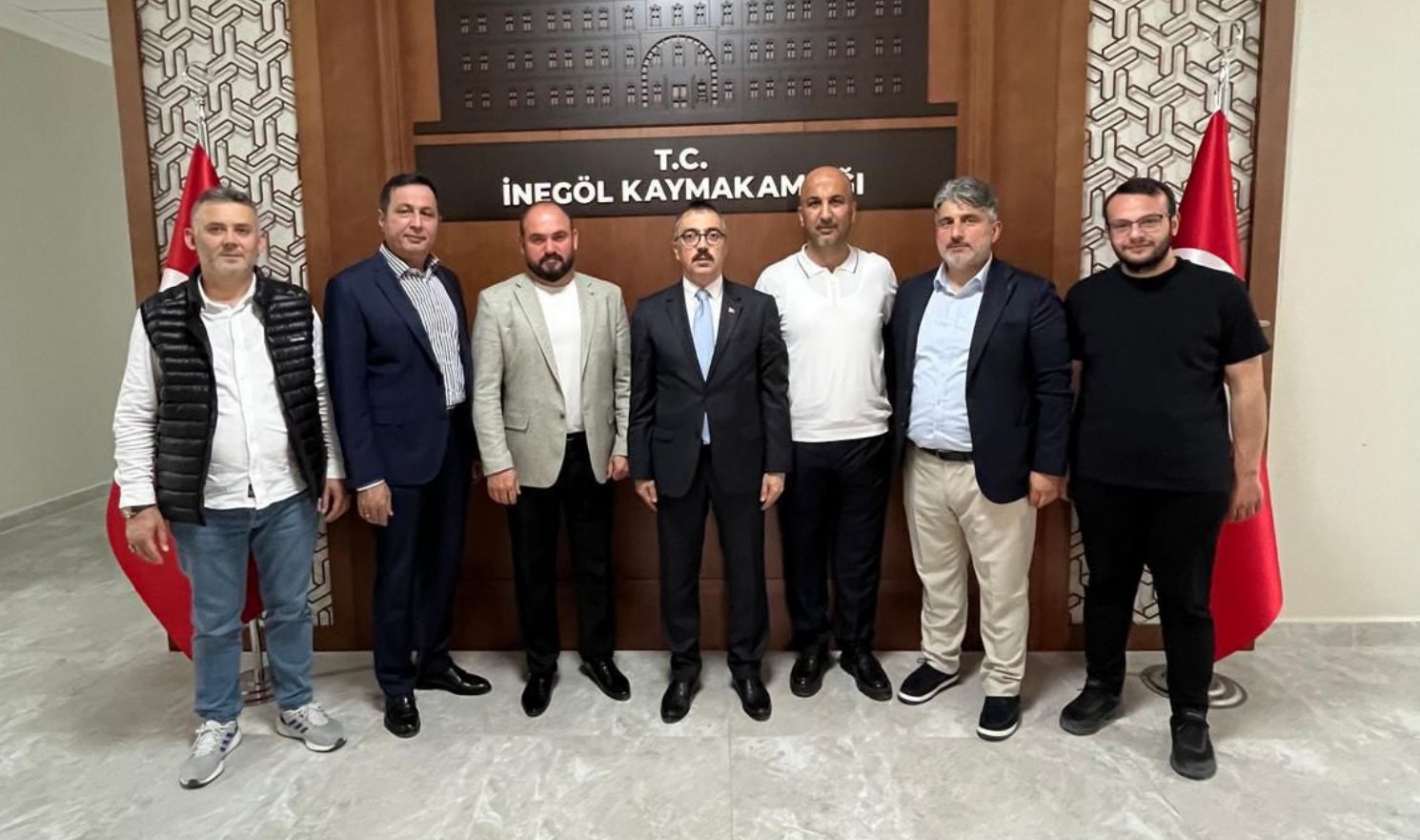 inegöl mobilya, inegöl mobilya avm, mobilya avm, mobilya fuarı, bursa mobilya avm, mobilya firması, ziyaret, kaymakam ziyareti